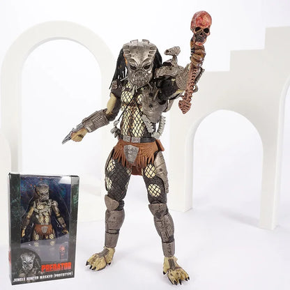 NECA Predator Jungle Hunter vs Alien Eggs Action Figure – 7 Inch Classic Movie PVC Collectible Model Toy