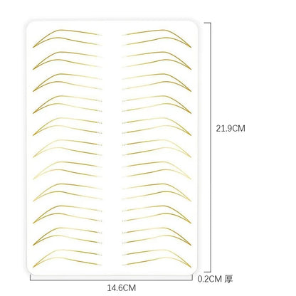 Microblading Practice Skin for Eyebrows & Lips – 2-Sided Thick Permanent Makeup Training for Beginners (No Ink Required)