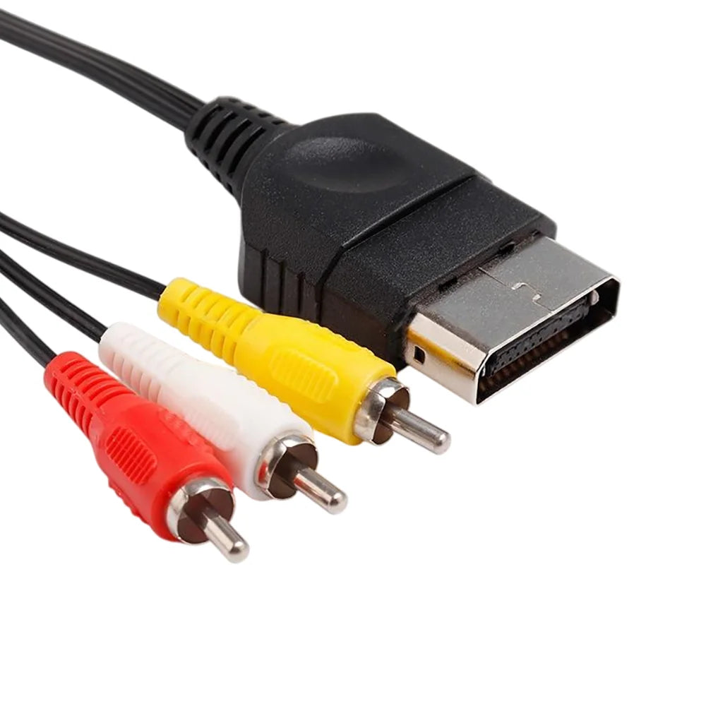 RCA Cable for Xbox Game Console - AV Audio Video Extension Cable for Xbox Controller, DVD, CD & Monitor