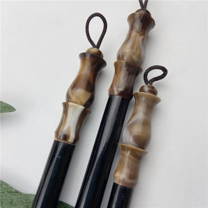 6PCS Chinese Calligraphy Brush Pen Set – Wool & Weasel Hair Brushes for Painting & Script Writing