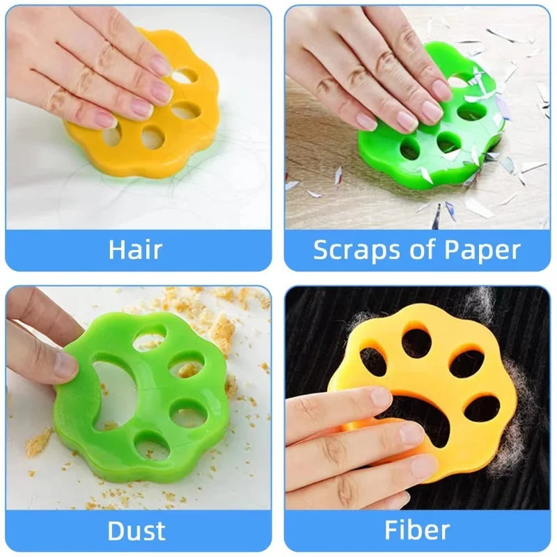 Effortless Pet Hair Removal: Reusable Washing Machine Accessory for Clothes Dryer