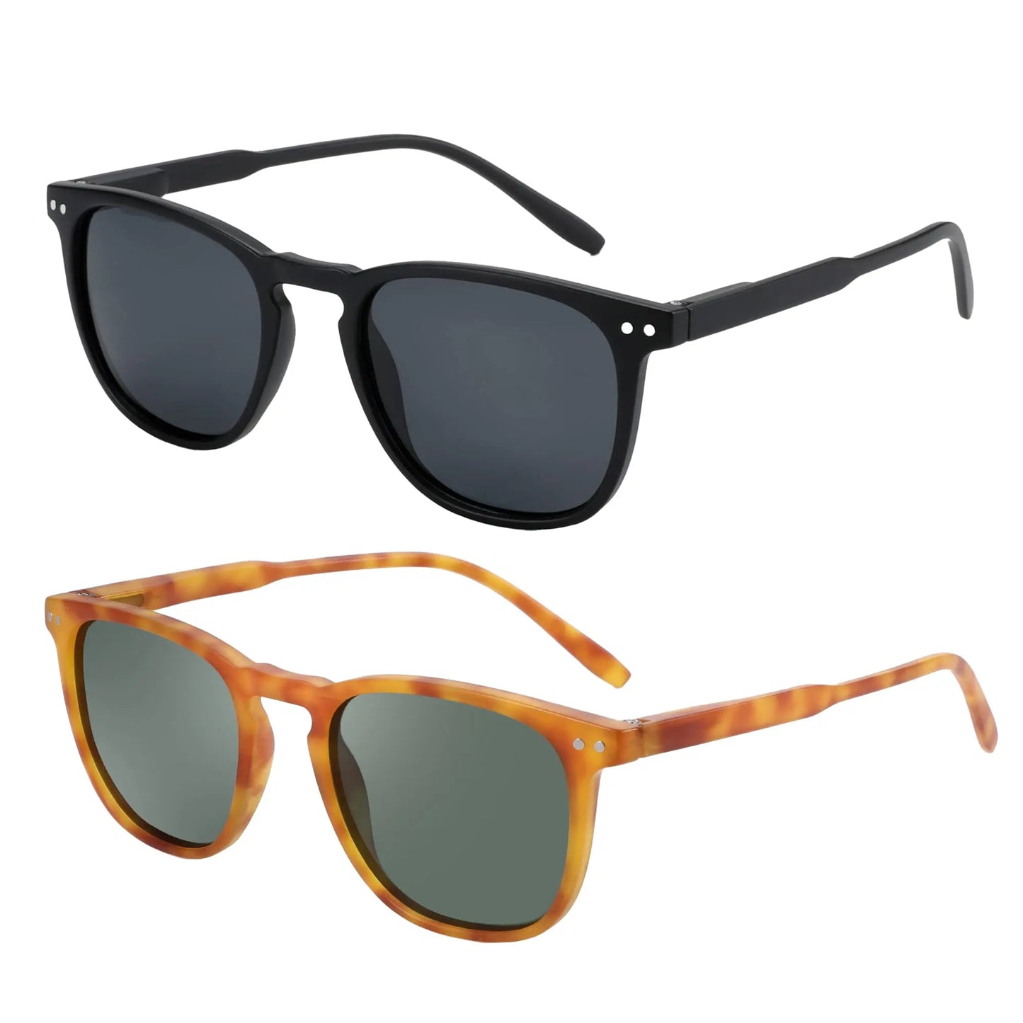 ZENOTTIC Retro Small Round Polarized Sunglasses – Lightweight Vintage UV400 Shades for Men & Women
