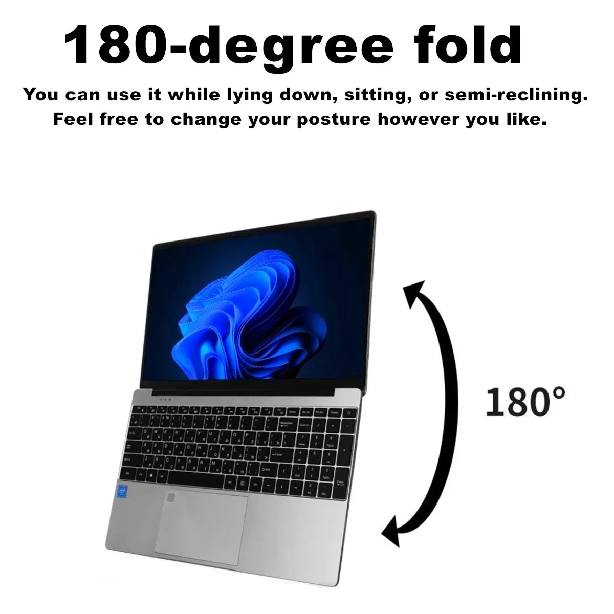 CARBAYTA 15.6" Laptop – Intel Celeron N5095, 16–32GB RAM, 128GB–2TB SSD, Windows 11, 1080P Notebook for Office & Study