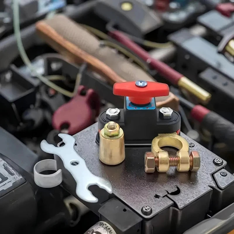 12V/24V Car Battery Cut-Off Switch – Automatic Circuit Breaker Isolator Anti-Leakage Power Disconnect for Cars & Trucks