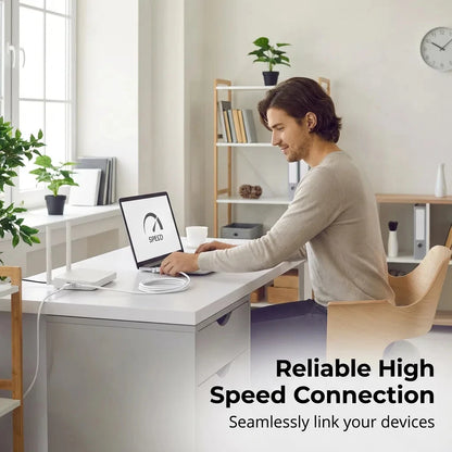 Cat6 Ethernet Cable RJ45 UTP 0.5M–50M – 1000Mbps High-Speed LAN Network Cable for Router, Computer & Internet Connection