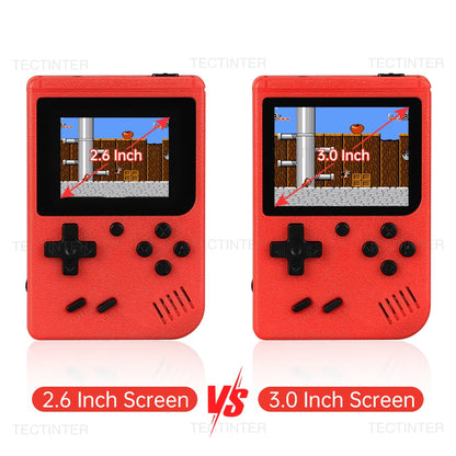 Retro Portable Mini Handheld Video Game Console - 8-Bit 3.0 Inch Color LCD - Built-in 400 Games - Kids Color Game Player