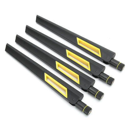 4-Piece Dual-Band Router Antenna Set – 10dB SMA Replacement for RT-AC68U, EX6200, AC15, AC88U, AC3200, AC66U, AX88U