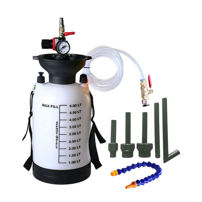 5L/8L ATF Refill Dispenser | Pneumatic Fluid Extractor & Gearbox Oil Transfer Pump for Automotive Use