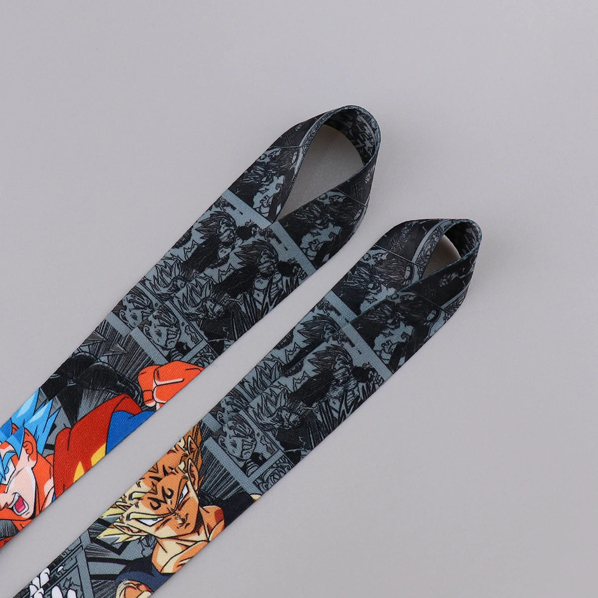 Anime Character Strap Lanyard – Keychain, ID Card Badge Holder, DIY Keyring Accessories for Cosplay Gifts