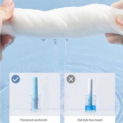Extra Thick Disposable Facial Towels - Gentle & Absorbent Cotton Makeup Remover Wipes