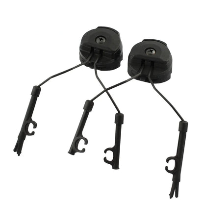 Tactical Headset Bracket – Ops Core Helmet ARC Rail Adapter Set for Comtac II Series Military Noise Cancelling Headset
