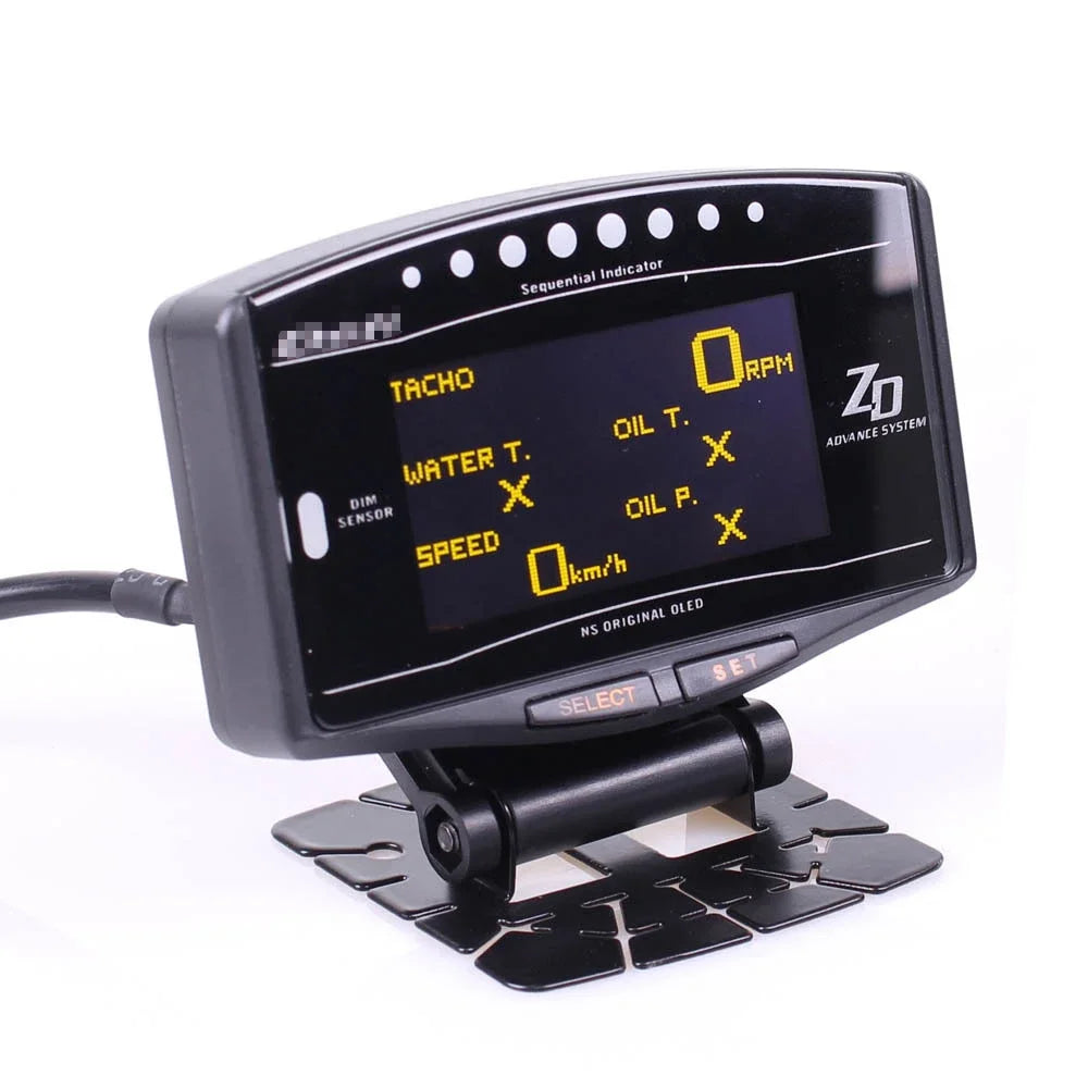 10 in 1 Full Kit Sports Package – BF CR C2 DEFI Advance ZD Link Meter Digital Auto Gauge with Electronic Sensors