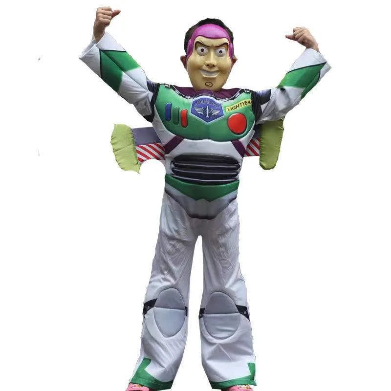 Woody Cowboy Cosplay Costume - Kids Cartoon Character Jumpsuit for Halloween & Parties