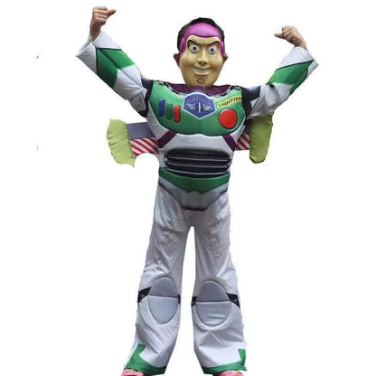 Woody Cowboy Cosplay Costume - Kids Cartoon Character Jumpsuit for Halloween & Parties