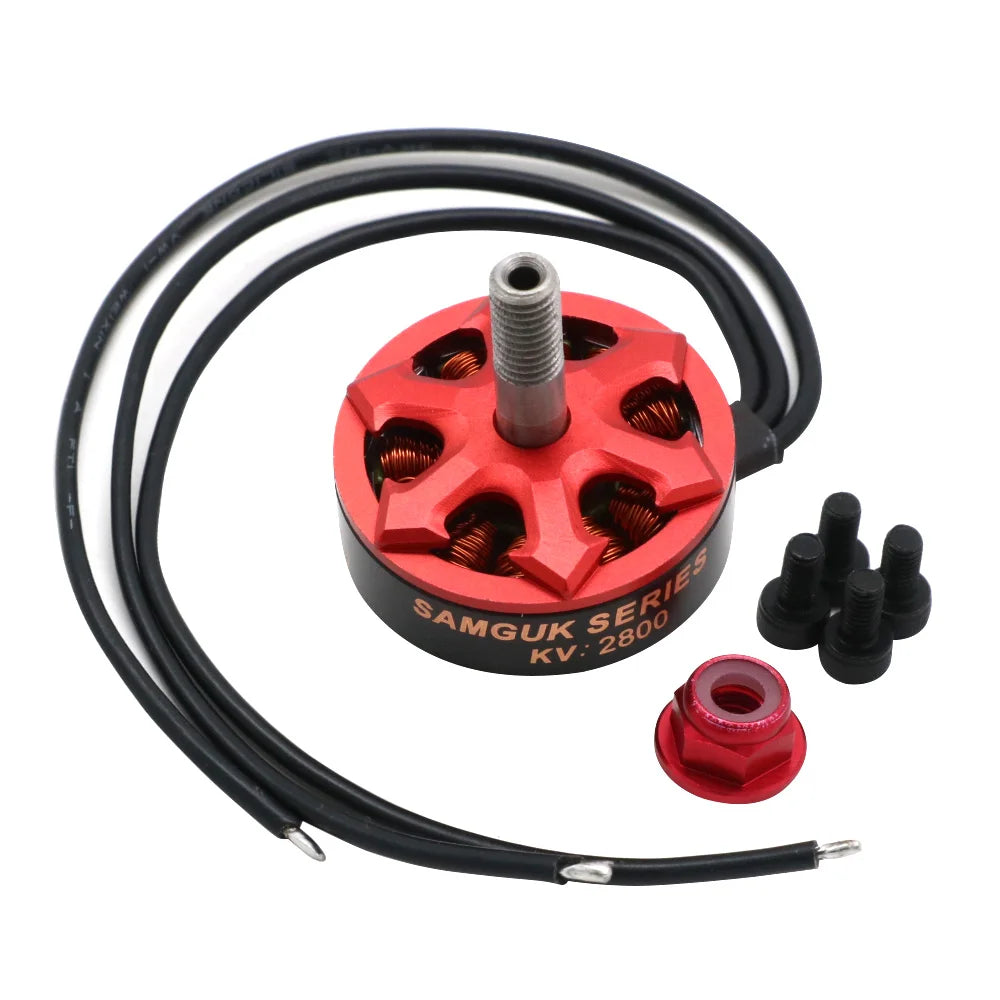 4pcs Samguk Series Shu Brushless Motors – 2306 2500KV (3-4S) & 1750KV (4-6S) for RC FPV Drone Models and Multicopters