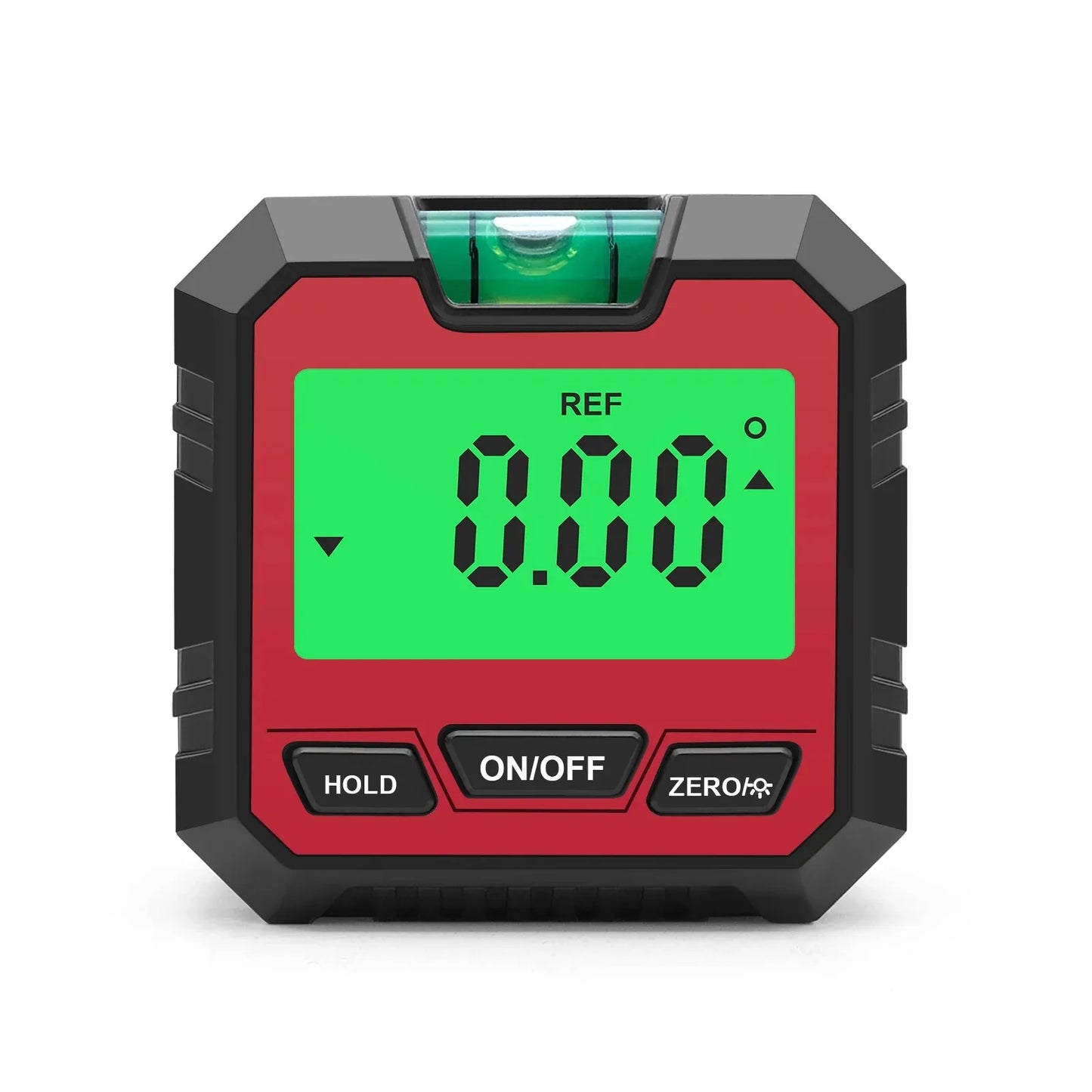 Digital 360° Angle Gauge – Mini Electronic Inclinometer with Magnetic Base, Universal Bevel Protractor Measurement Tool