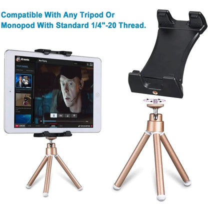 Universal Tablet & Phone Car Mount — Long Arm Windshield Stand for 4–13.5” iPhone, iPad, GPS