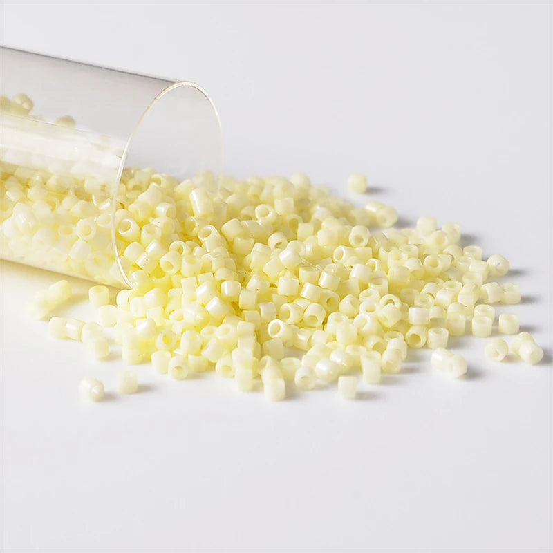 Miyuki Delica Seed Beads - 11/0 Glass Beads for DIY Jewelry, Bracelet Making & Craft Projects