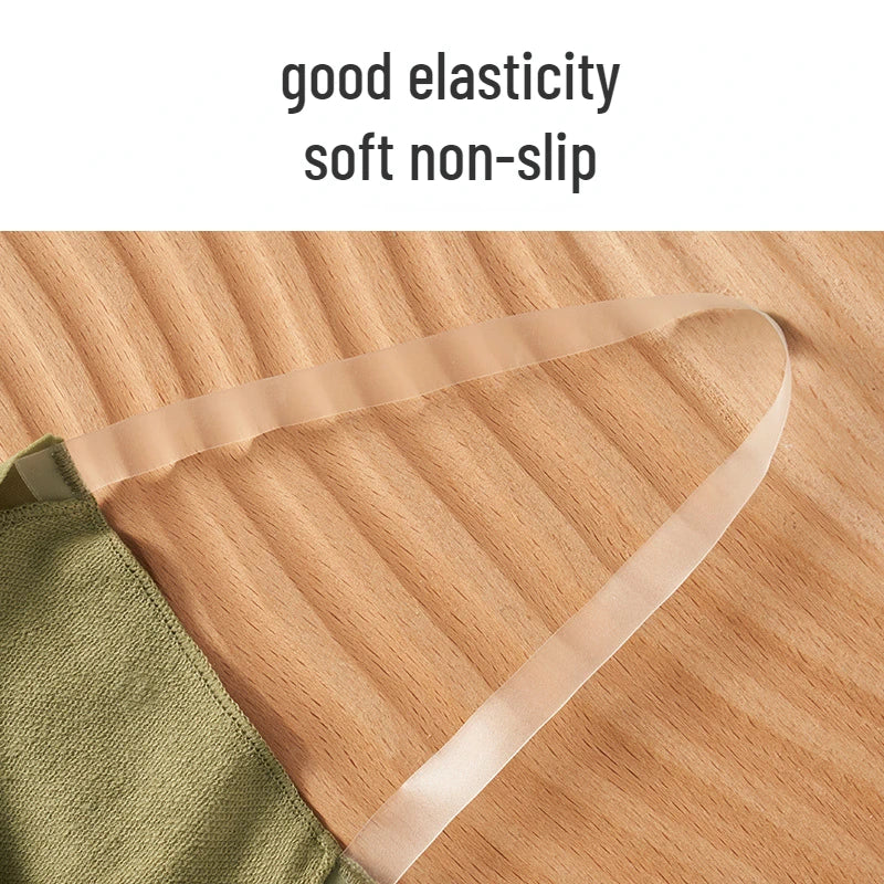 3 Pairs Invisible Boat Socks for Women | Summer Silicone Non-Slip Socks for High Heels | Ice Silk Thin Half-Palm Suspender | New Arrival