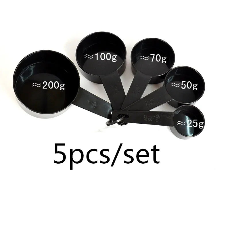 5/10pcs Kitchen Measuring Spoon & Cup Set — Baking Flour Sugar Teaspoon Scoop Tools