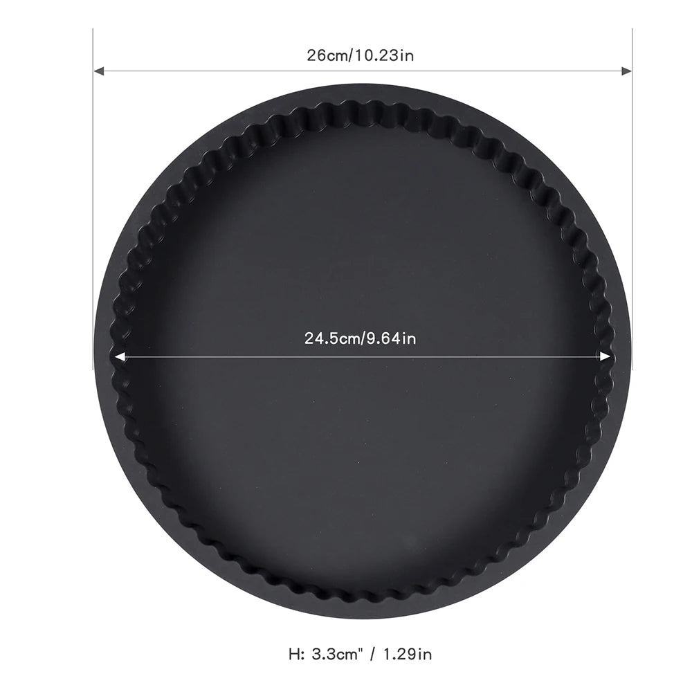 10-Inch Round Silicone Cake Mould – Pastel Layer & Mousse Mold for Baking and Cooking Cakes