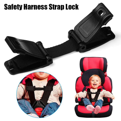 Car Seat Belt Adjustable Strap – Highchair Safety Harness with Chest Clip, Anti-Escape Child Baby Travel Car Backpack Strap Lock