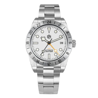 San Martin 39mm NH34 BB GMT Automatic Mechanical Sport Watch — Sapphire Luminous Waterproof 100m for Men Relogio SN0054