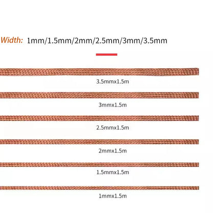 Solder Wire Desoldering Braid – Flux-Infused Wick for BGA and Electronic Repair