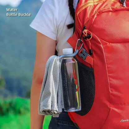 Sports Kettle Buckle Carabiner – Outdoor Water Bottle & Towel Holder, Backpack Clip Hanger for Camping & Hiking