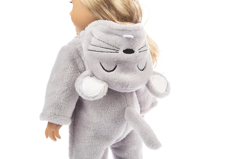Animal Pajamas for 18-inch Dolls – Clothes & Accessories for American Girl & Our Generation Dolls