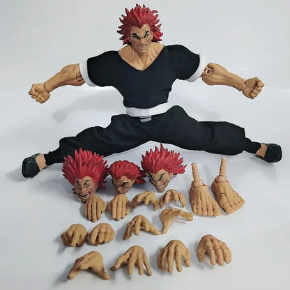 ST Baki Hanma Son of Ogre Action Figure – Hanma Yuujiro PVC Fighting Anime Model Toy Collection Gift