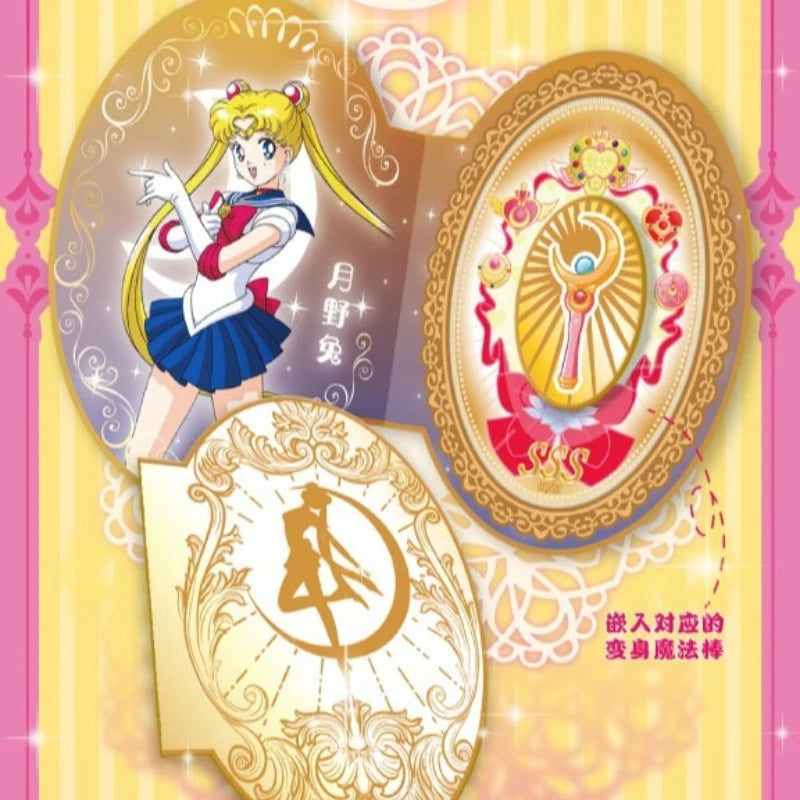 Sailor Moon Anime Trading Cards – Tsukino Usagi Moon Goddess Series Booster Box with Rare Holographic Collectible Cards