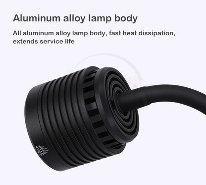 Aqua Week Mini7pro-F Aquarium LED Light – Waterproof Plant & Fish Tank Lighting, Terrarium Accessories