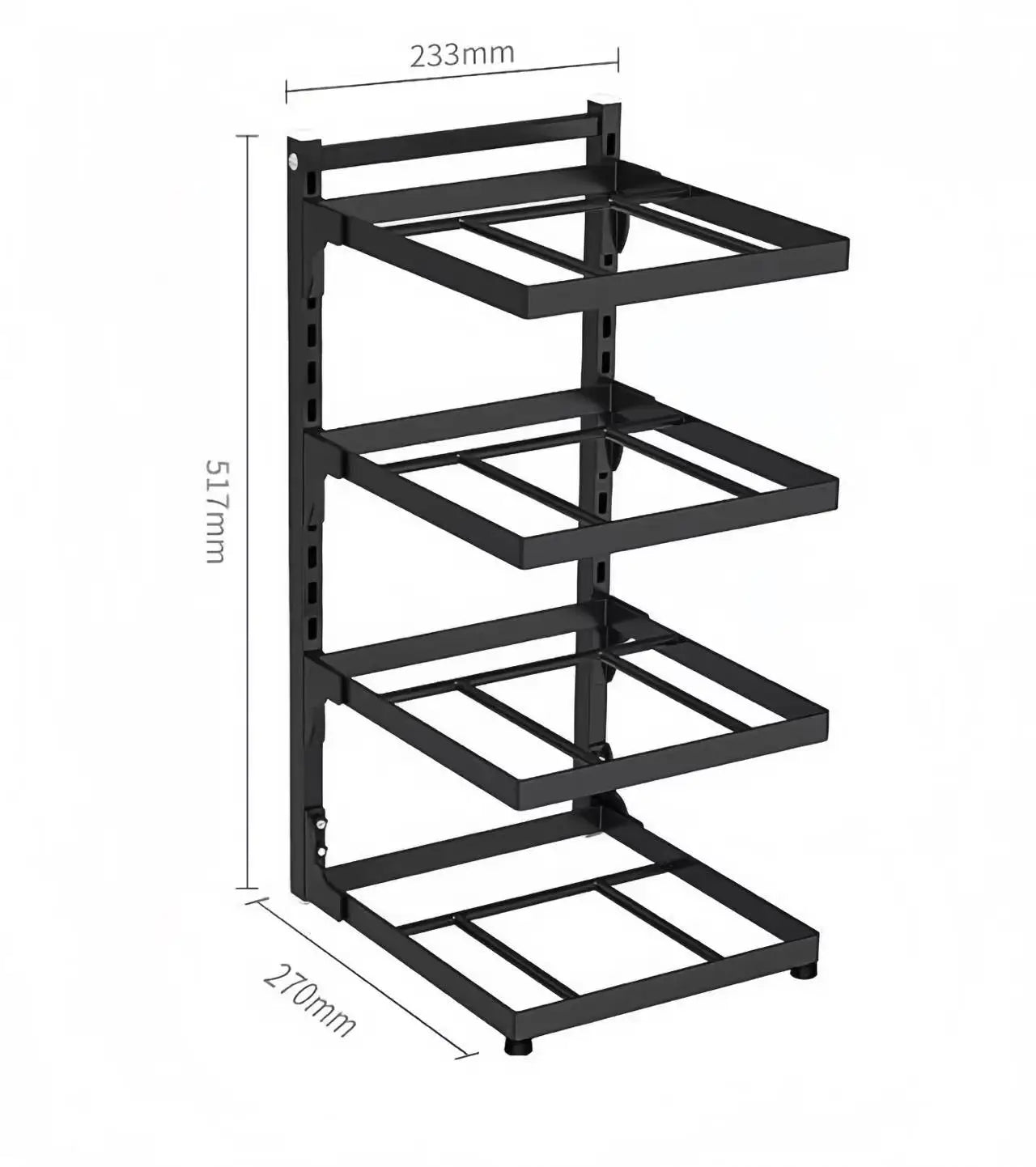 Multi-Layer Kitchen Sink Storage Rack – Adjustable Cooker and Pot Rack for Home Stovetop Cabinets