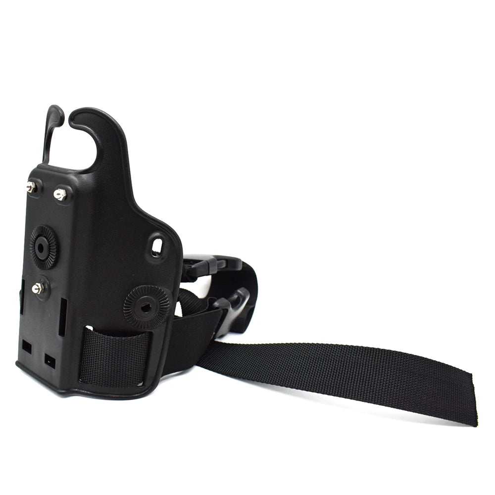 Airsoft Tactical Drop Leg Platform - Thigh Mount Holster Panel for Glock 17/19, Beretta 92/96, SIG P226, 1911