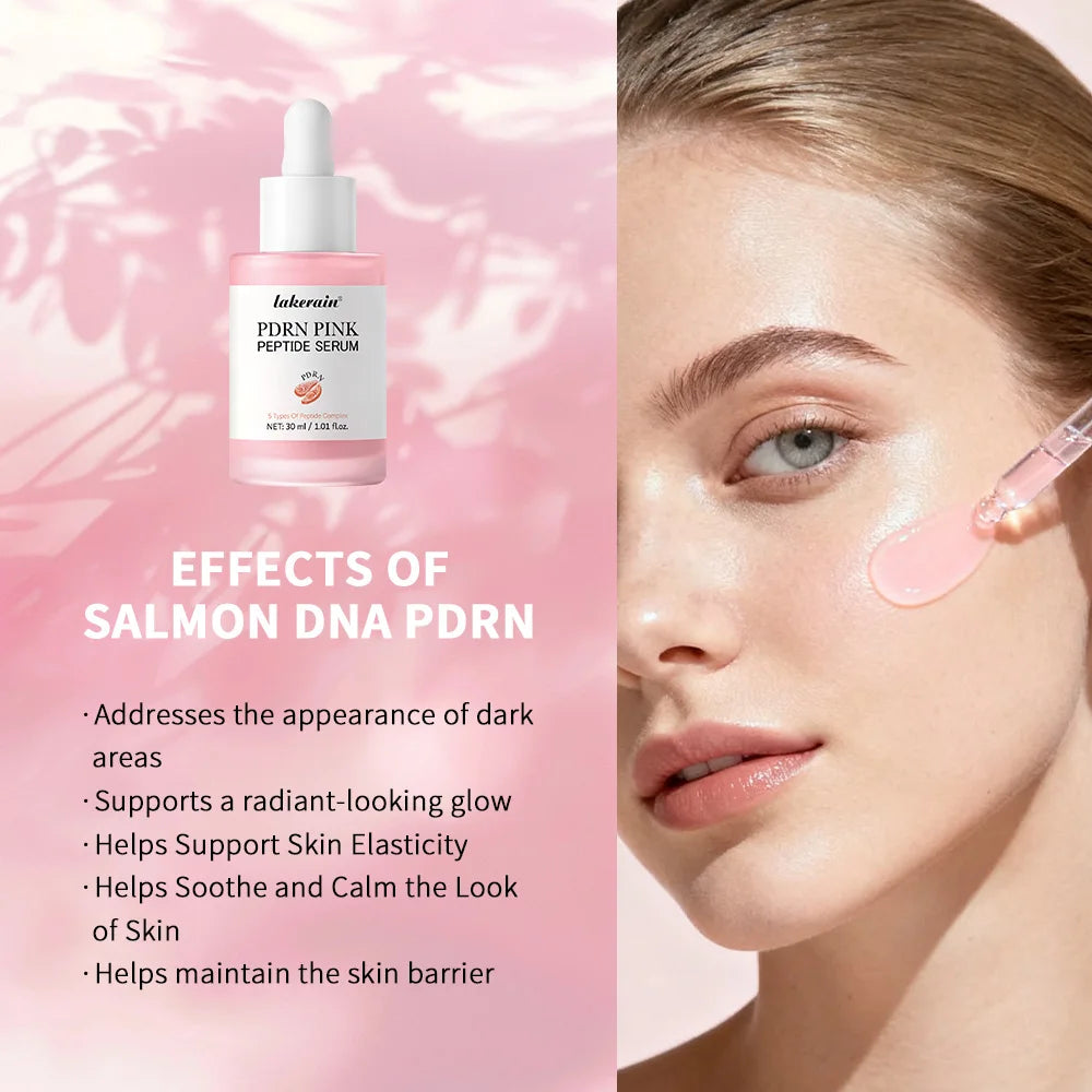Salmon DNA PDRN Pink Peptide Serum - Hydrating, Brightening & Firming Korean Skincare Serum