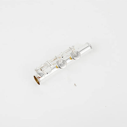 Top Japan Flute 222 - Professional Cupronickel C Key 16-Hole Silver-Plated Flute with Case & Accessories