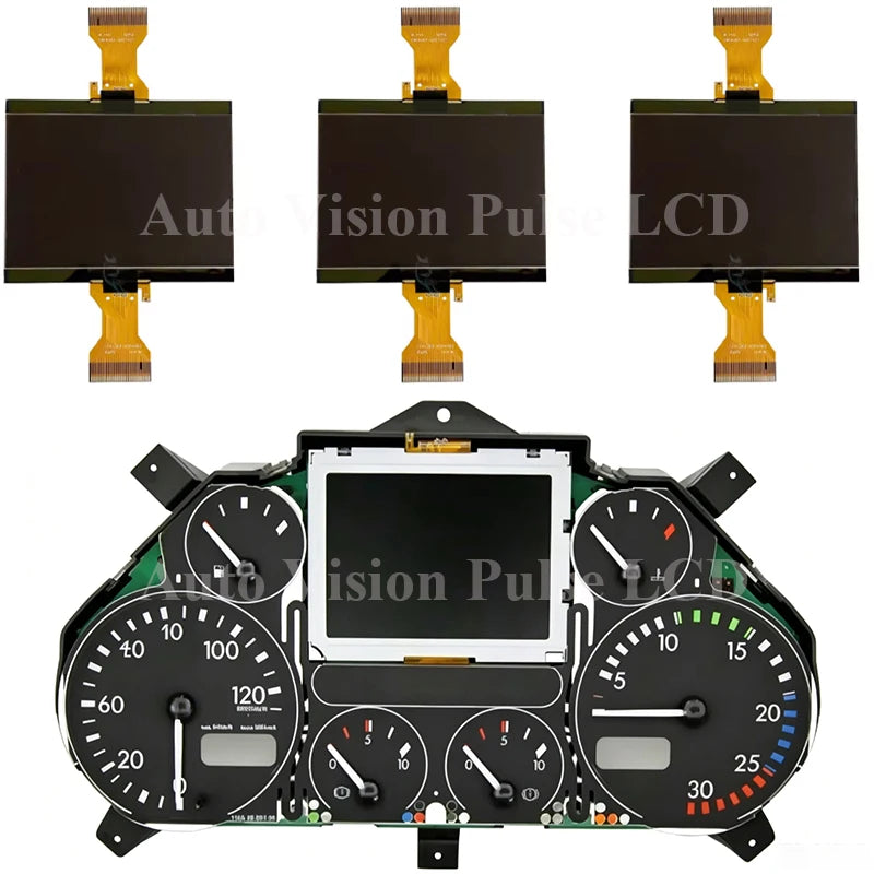 Tem-sa MD7 Plus LCD Display - Dashboard Instrument Cluster for DAF LF, CF, XF Trucks