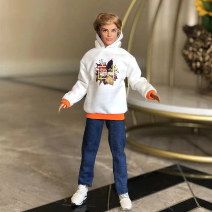 High-Quality 30cm Doll Dress — Clothes for Babi & Ken Dolls, Perfect Birthday & Christmas Gift for Girls