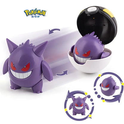 Original Pokémon Elf Ball Toys — Pocket Monsters Figures including Pikachu, Gengar, Dragonite & More