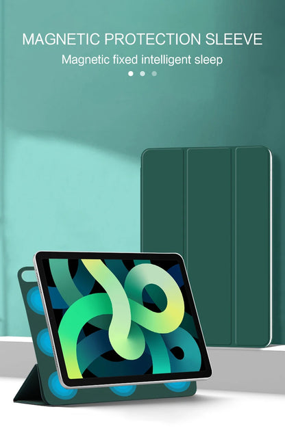 Smart Folio Case for iPad Air 11 (2024), Air 5/4, Pro 11/12.9 (2018-2022) – Magnetic Funda for iPad Mini 6