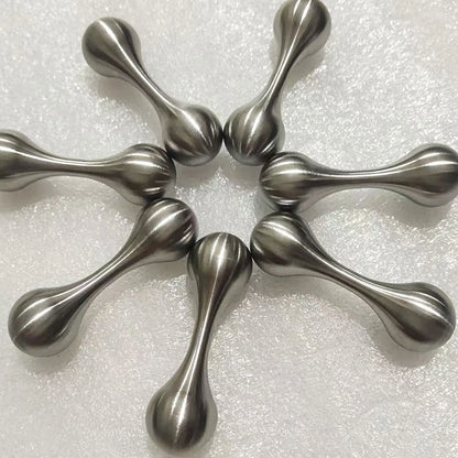 Stainless Steel Knucklebone Fidget Toy - Rotating Fingertip Stress Relief EDC Decompression Toy