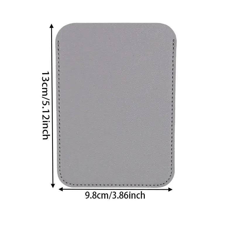 Wireless Mouse Storage Bag - PU Leather Anti-Scratch Protective Sleeve & Small Item Organizer Pouch