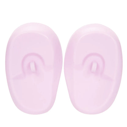 Silicone Ear Covers - Waterproof Hairdressing Ear Caps, Earmuffs for Shower, Salon, Bathing & Spa Use