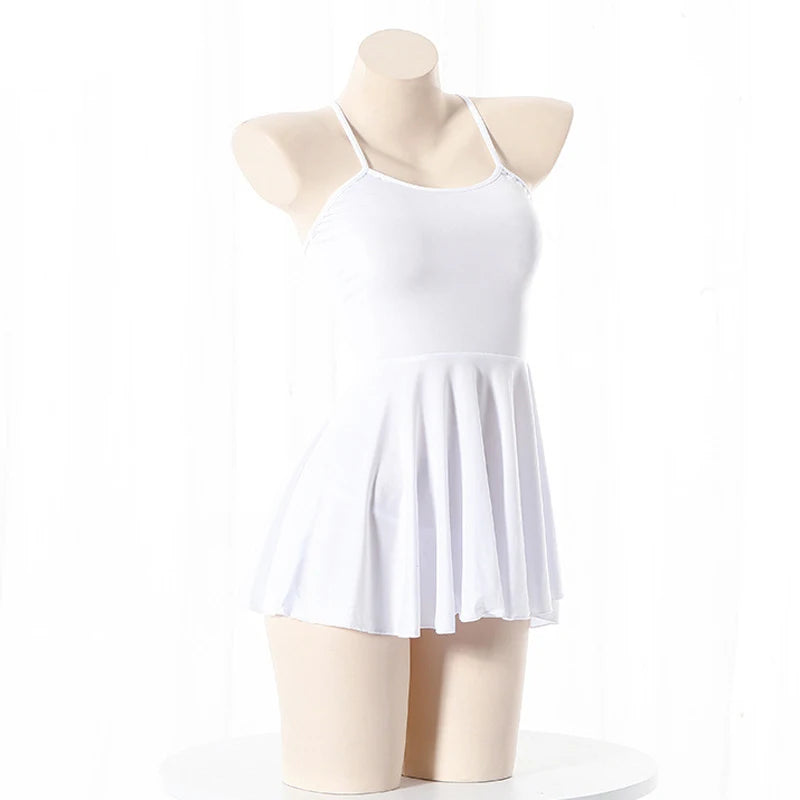 AniLV Summer Pool Party Anime Girl Swimsuit Dress - Cosplay Women's Nightdress Pajamas Uniform Costume for Fun Occasions