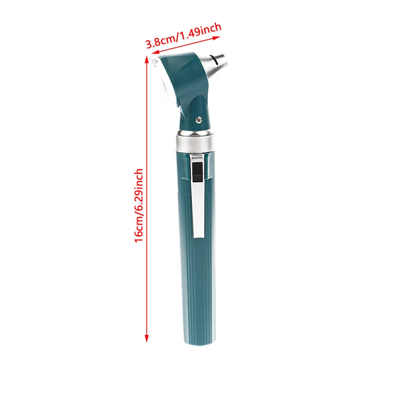Professional Otoscope Diagnostic Kit – LED Endoscope for Ear Care, Portable Ear Cleaner with 8 Tips for Home & Doctor Use