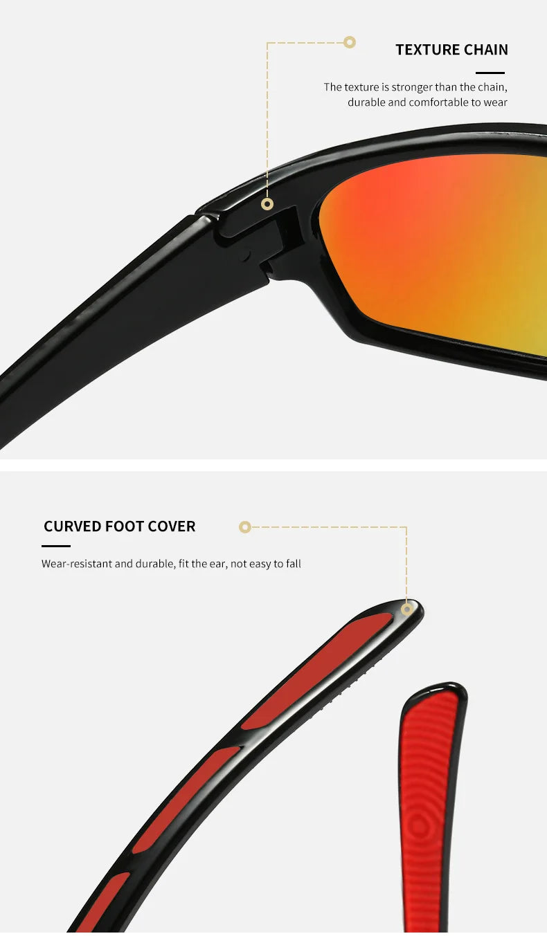 2023 New Fashion Polarized Color-Changing Sunglasses for Men – Outdoor Sports Cycling Eyewear