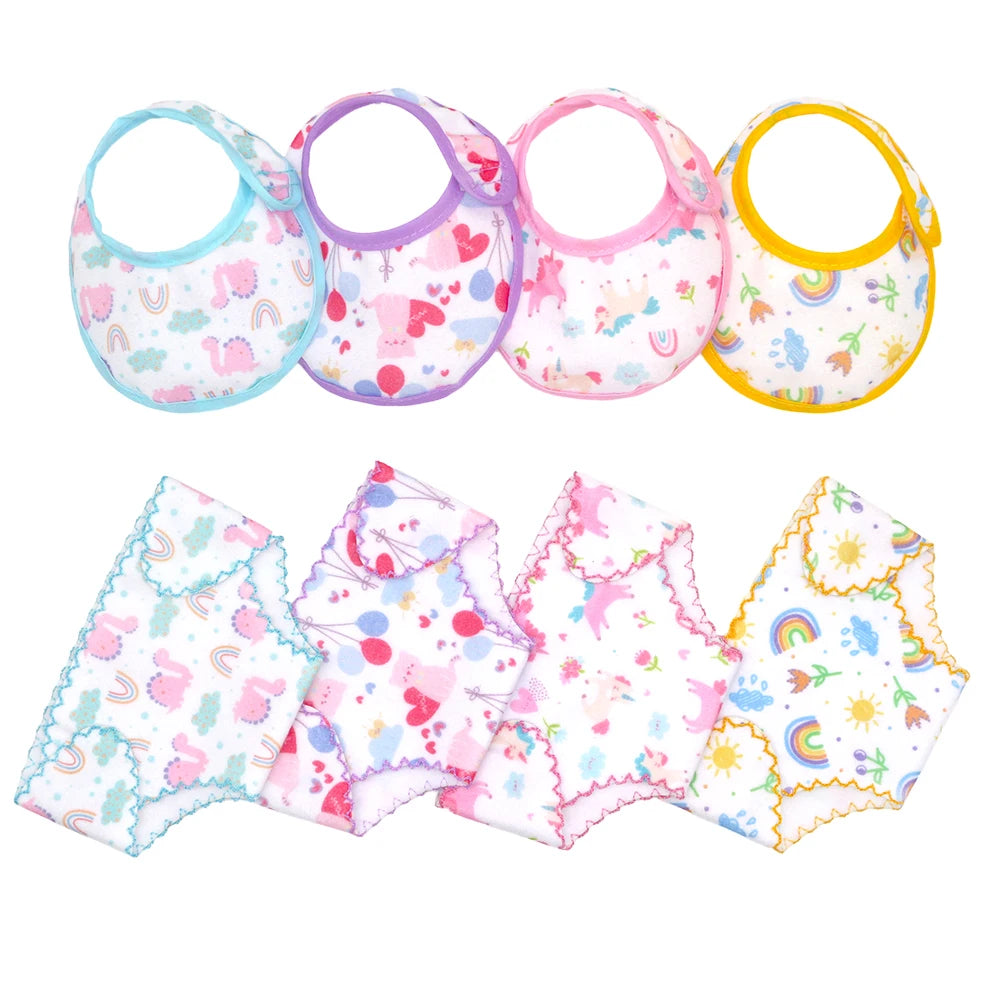 2pcs Doll Diaper Underwear Set - Baby Doll Accessories for 14-18 Inch Dolls, 43cm Baby Born Dolls & Toy Care Play