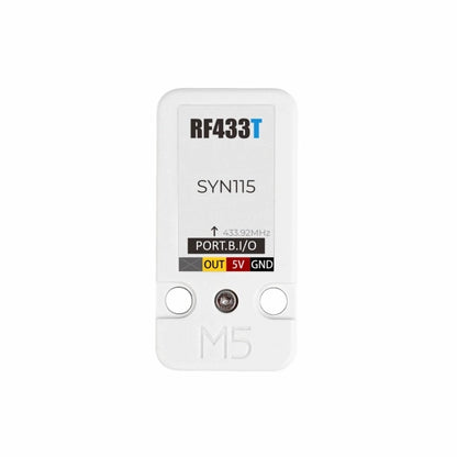 M5Stack RF433T/R 433.92MHz Wireless RF Transmitter & Receiver Module — IoT Remote Control & Automation