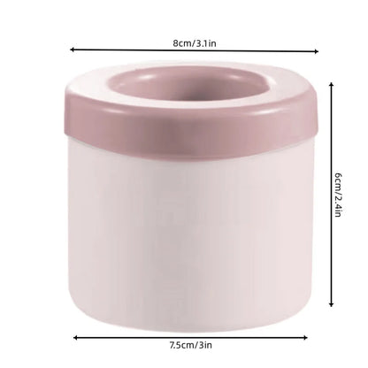 Mini Silicone Ice Cube Mold – Round Ice Bucket & DIY Ice Storage Box for Refrigerator, Creative Barware Tool